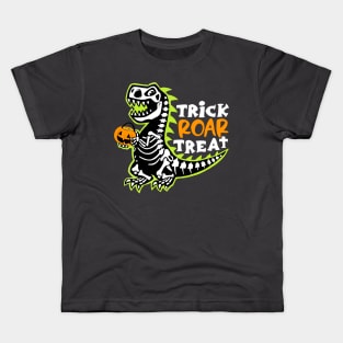 Trick ROAR Treat Kids T-Shirt